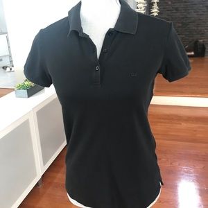 Escada Sport Black Collared Shirt/ Polo, Sz. S